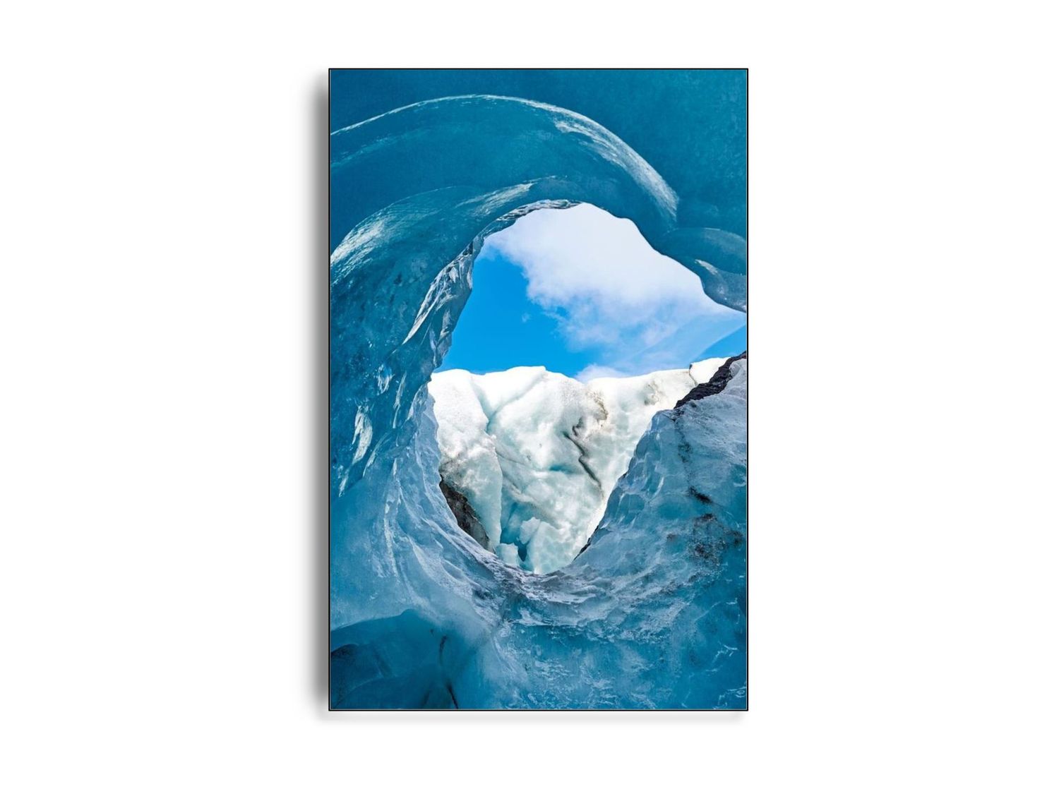 Eyjafjallajökull glacier af fotograf Theis Bothmann | ARTHENTIC Akustikbillede