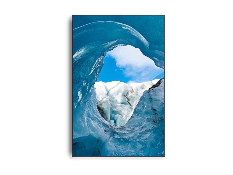 Eyjafjallajökull glacier af fotograf Theis Bothmann | ARTHENTIC Akustikbillede