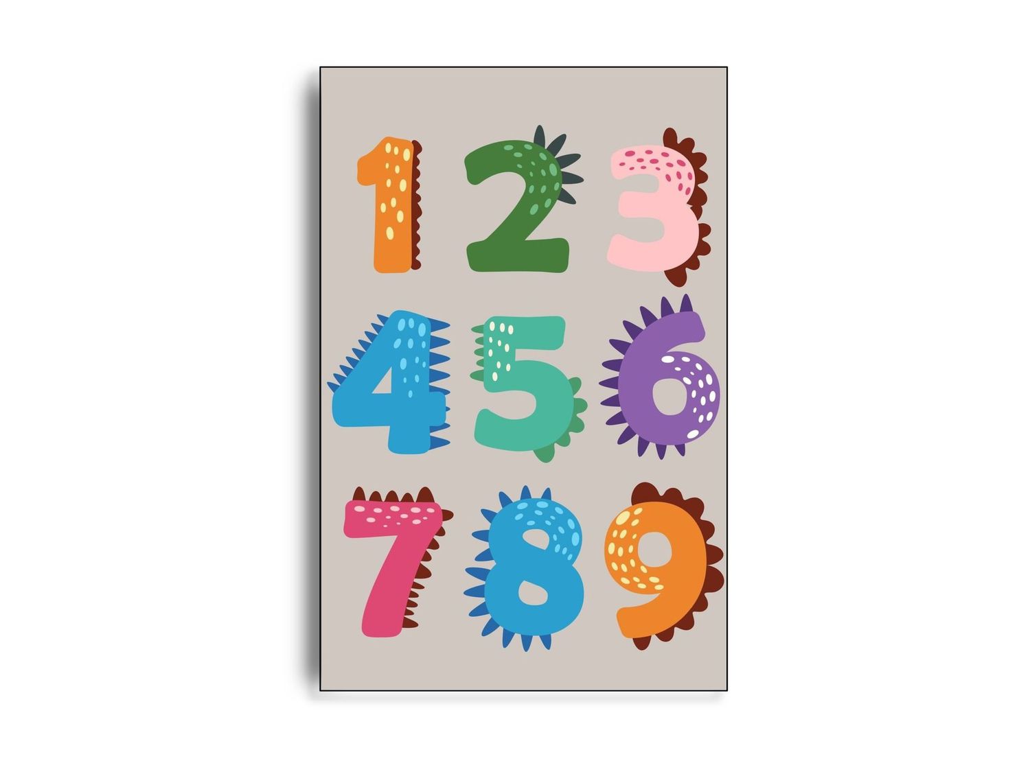 ARTHENTIC Akustikbillede - DINOTAL | Vilsa kids art