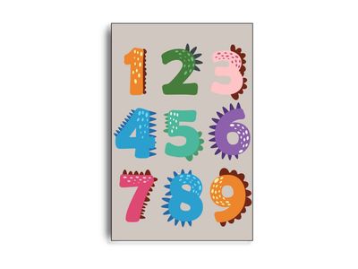 ARTHENTIC Akustikbillede - DINOTAL | Vilsa kids art