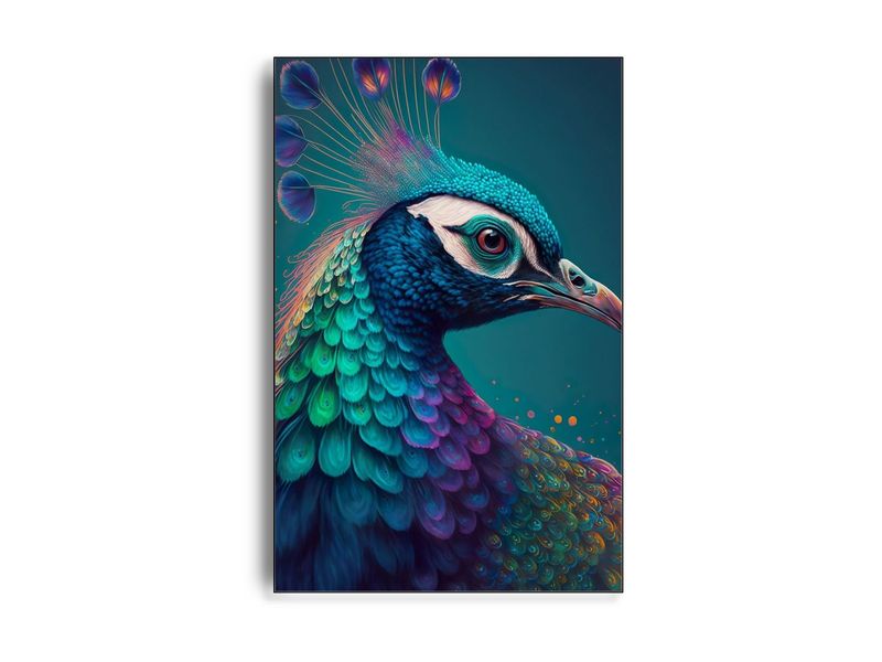 ARTHENTIC Akustikbillede 70 x 100 cm - Monday Peacock Vilsa ARTHENTIC Akustikbillede 70 x 100 cm - Monday Peacock Vilsa