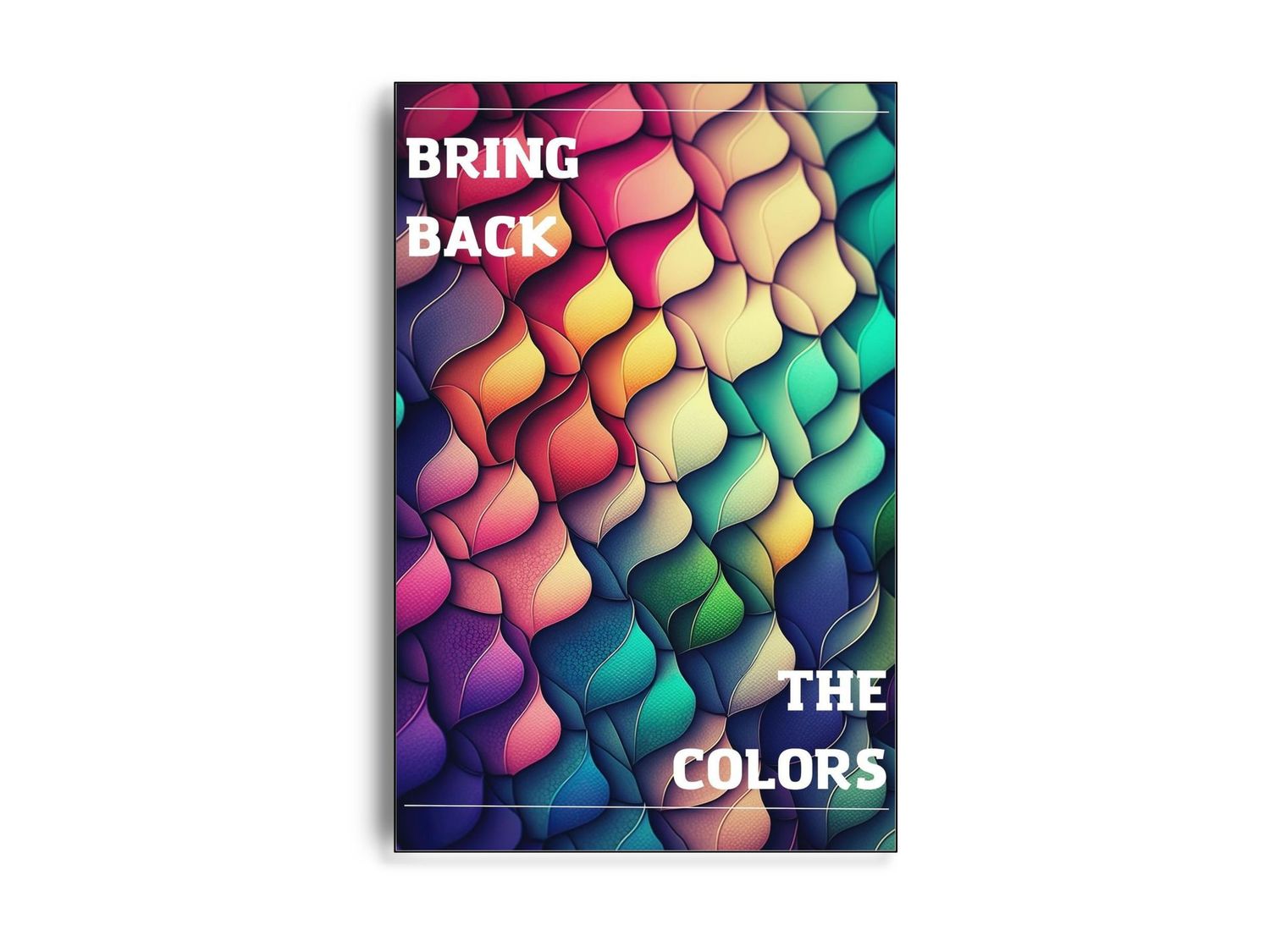 ARTHENTIC Akustikbillede 70 x 100 cm  - Bring Back Vilsa