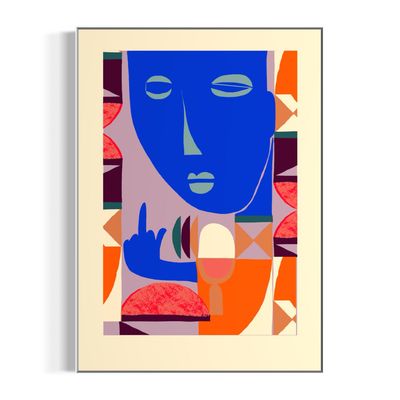 ARTHENTIC Akustikbillede | Blue Girl by Tine Helleshøj ARTHENTIC Akustikbillede | Blue Girl by Tine Helleshøj