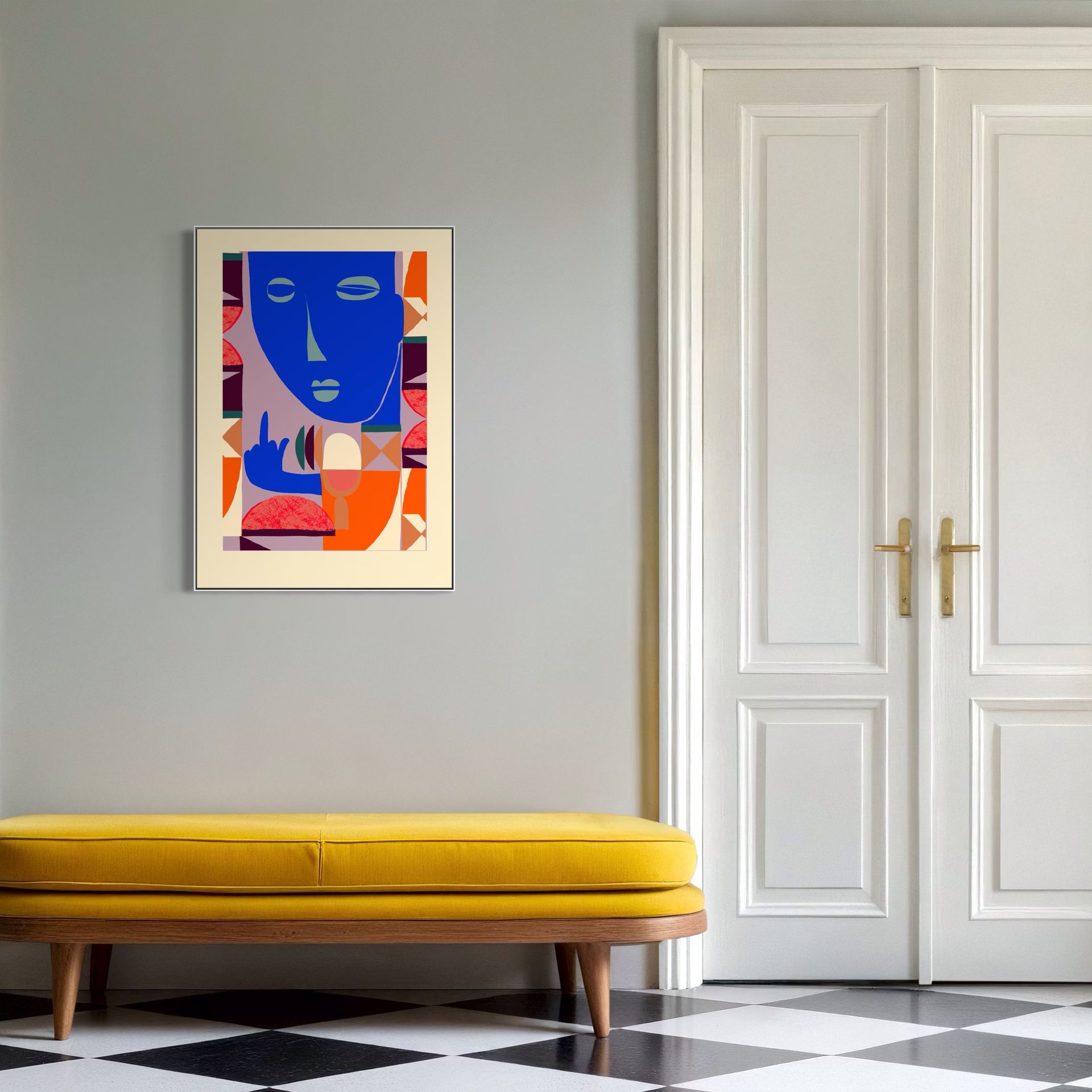 ARTHENTIC Akustikbillede | Blue Girl by Tine Helleshøj