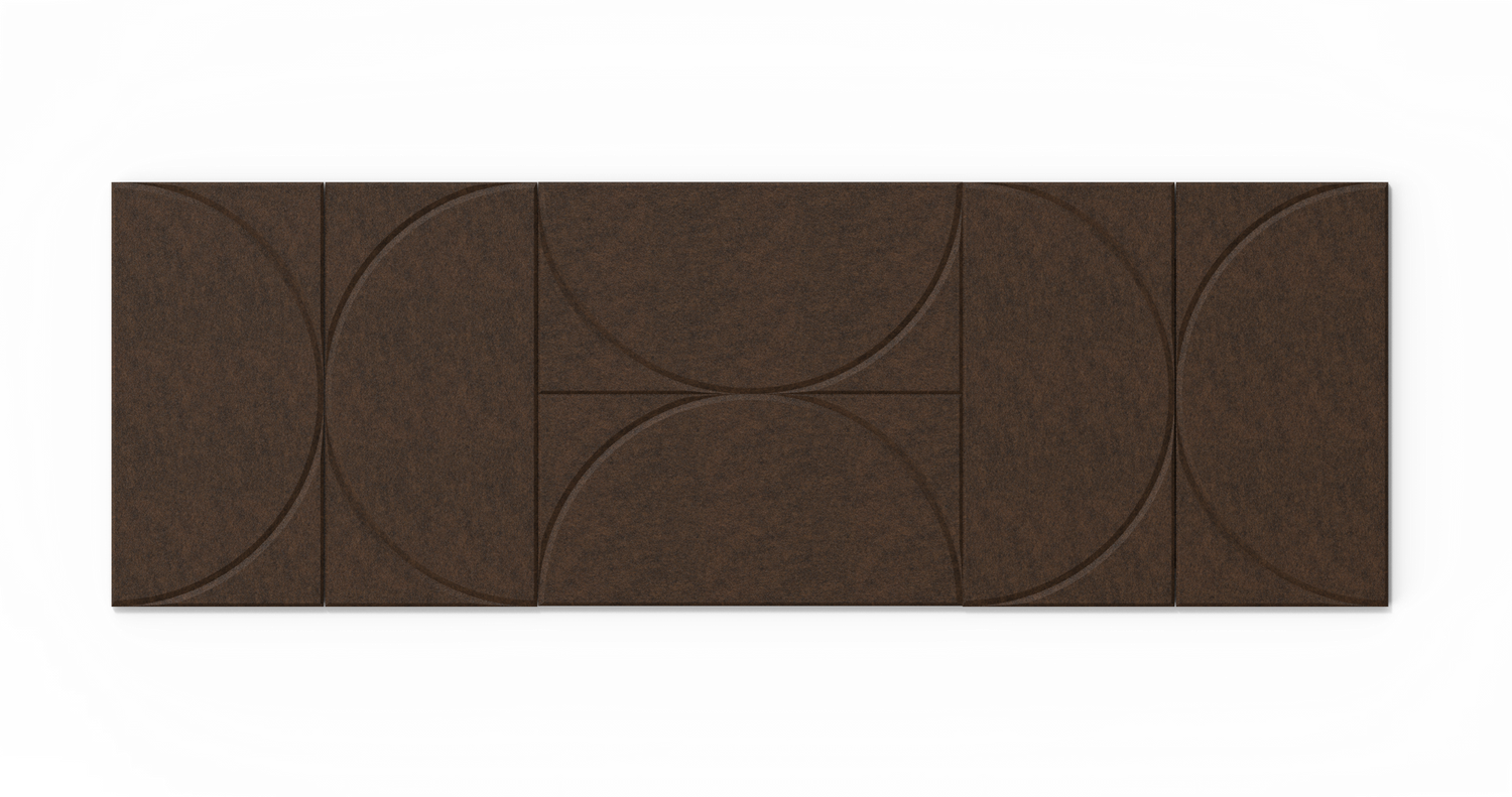 AURA ARCUS - polyesterpaneler til væg