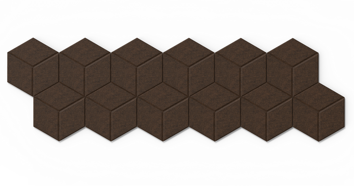 AURA FAVUS - polyesterpaneler til væg