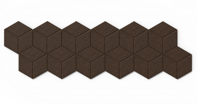 AURA FAVUS - polyesterpaneler til væg