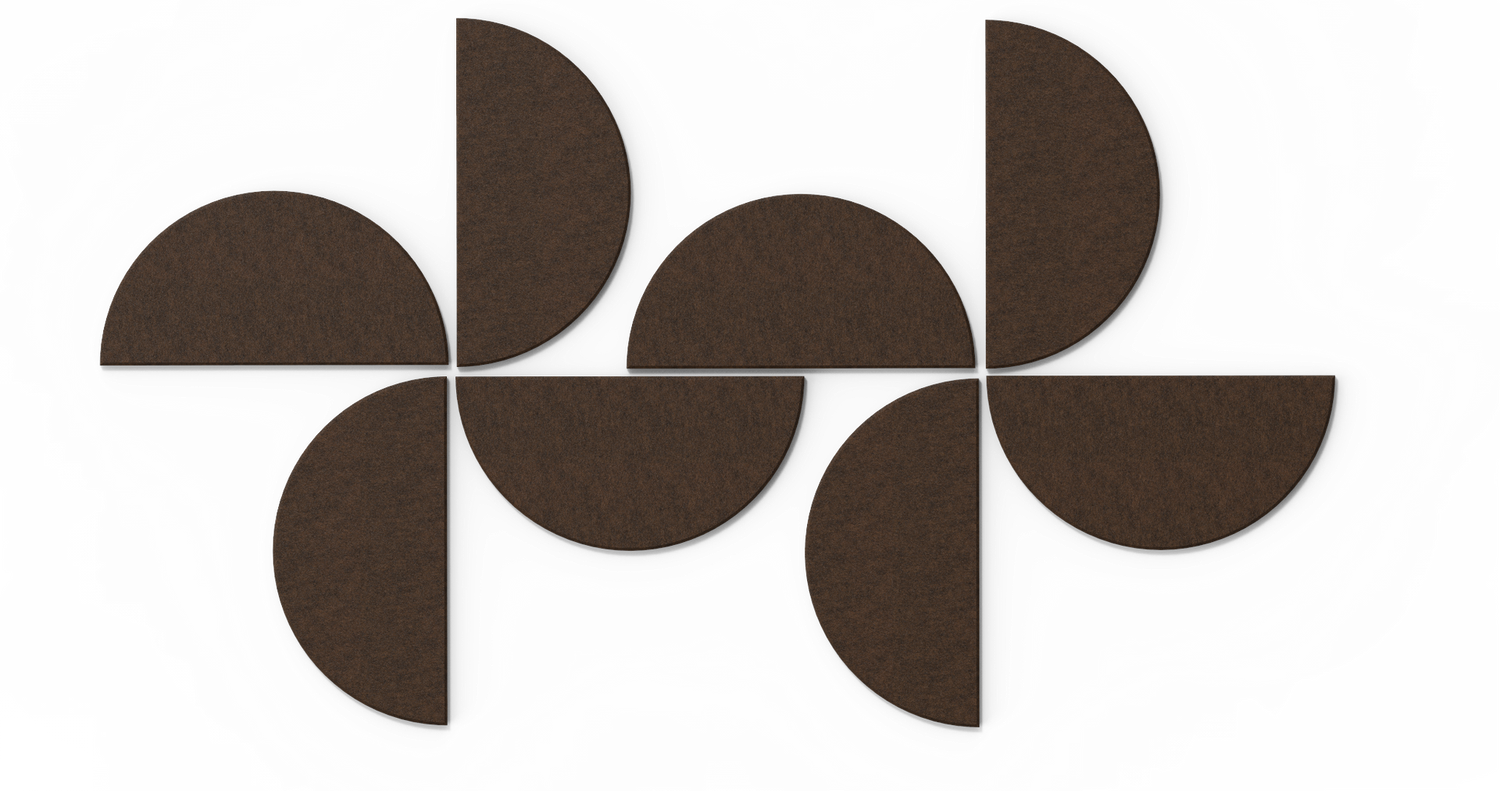 AURA LUNA - polyesterpaneler til væg