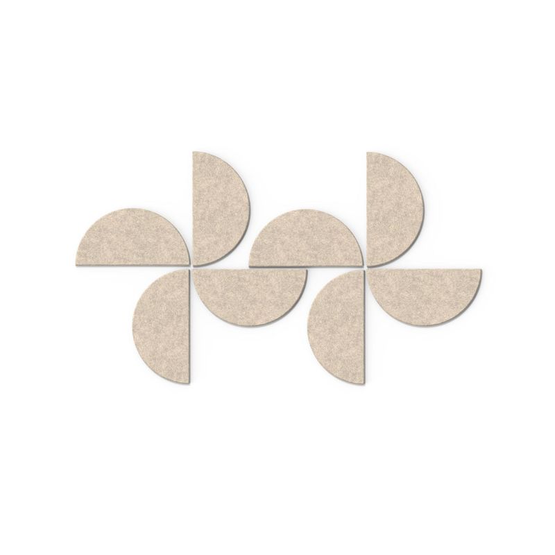 AURA LUNA - polyesterpaneler til væg