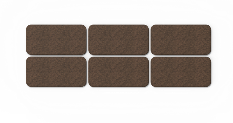 AURA RECTANG - polyesterpaneler til væg AURA RECTANG - polyesterpaneler til væg