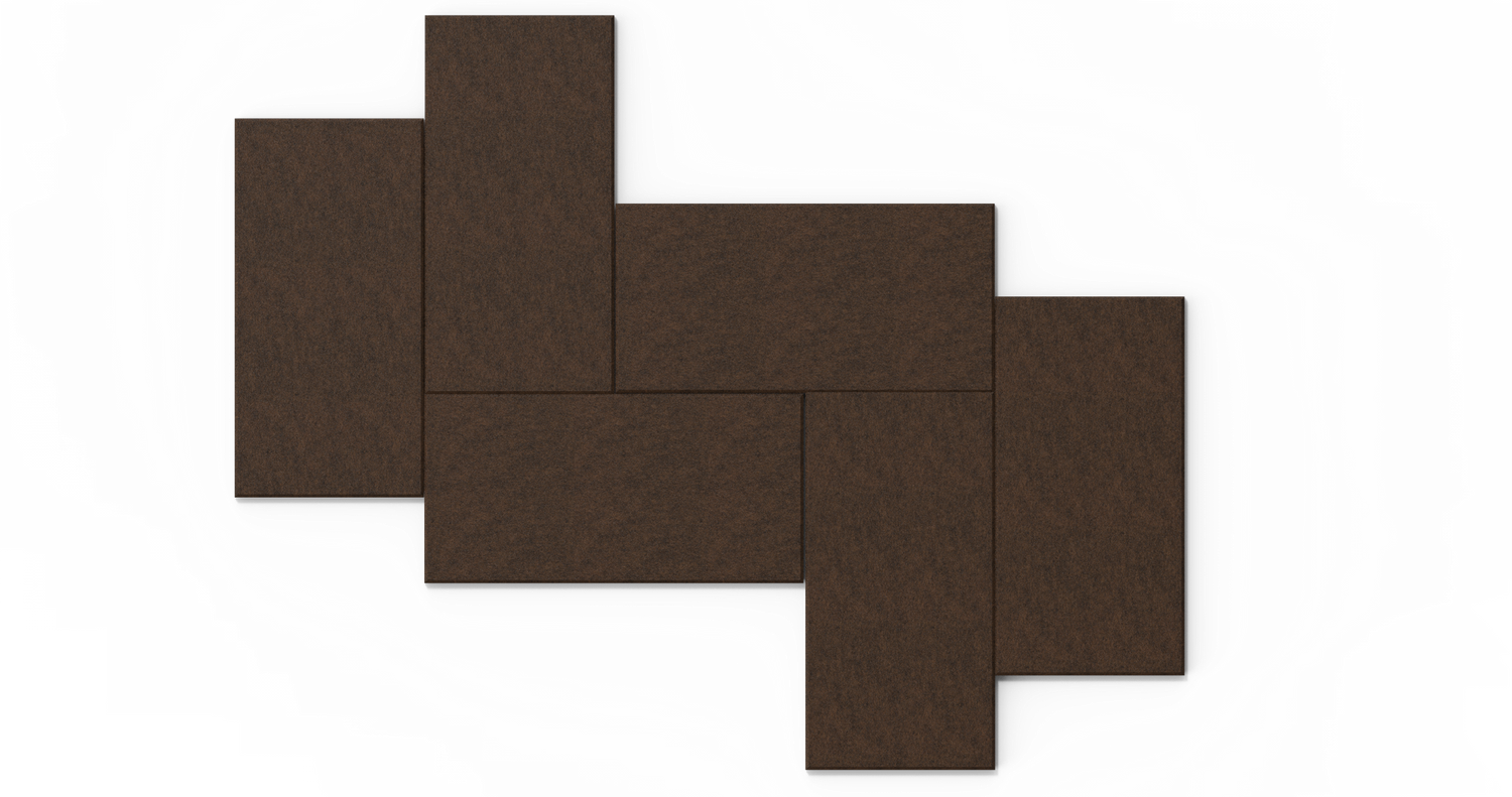 AURA ANGULUS - polyesterpaneler til væg