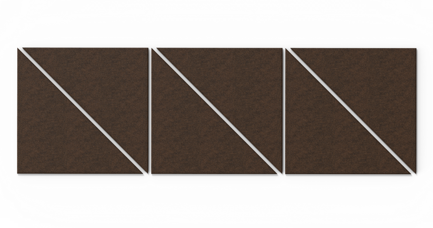 AURA TRES - polyesterpaneler til væg