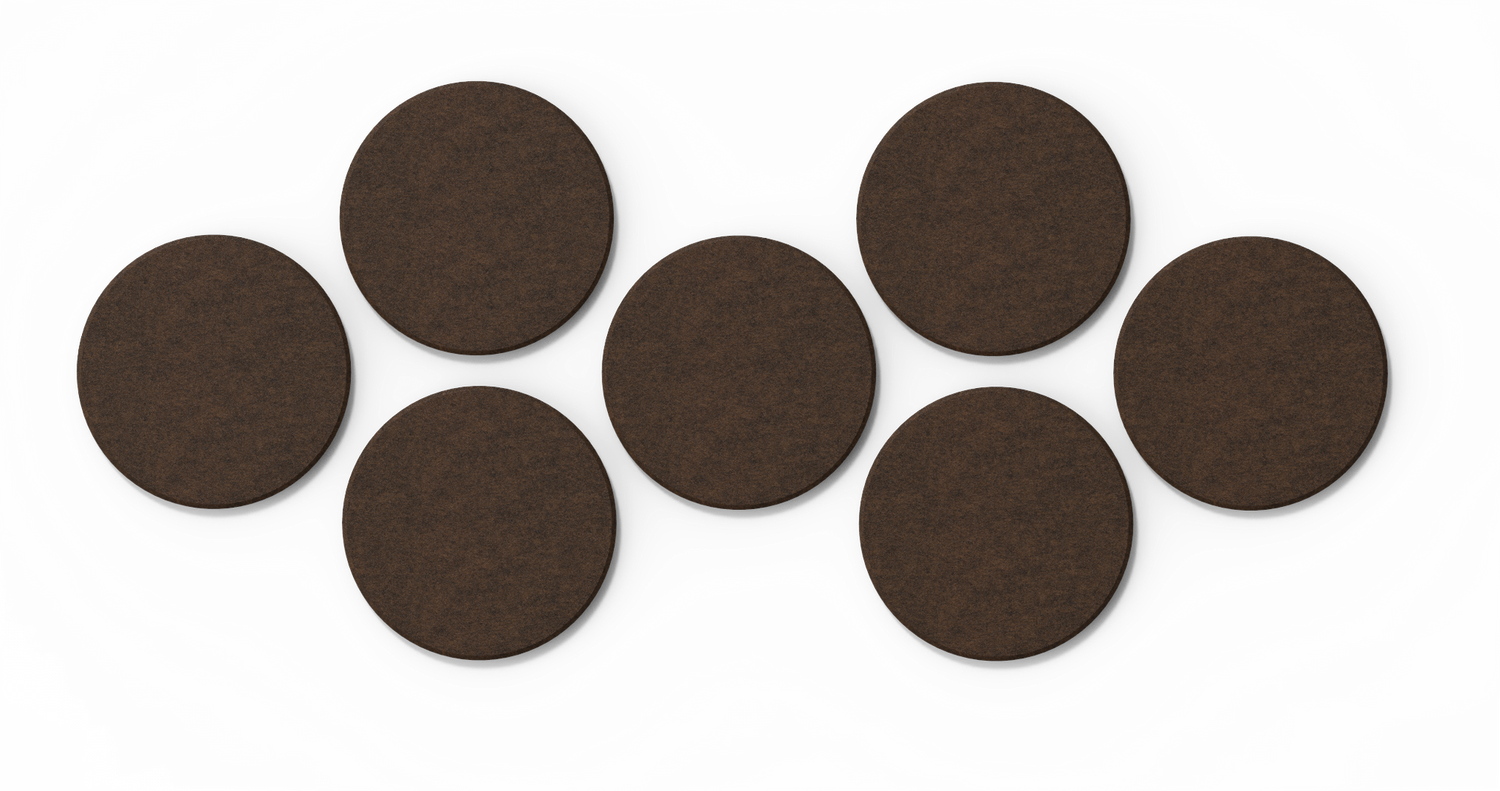 AURA ORBIS SMALL - polyesterpaneler til væg