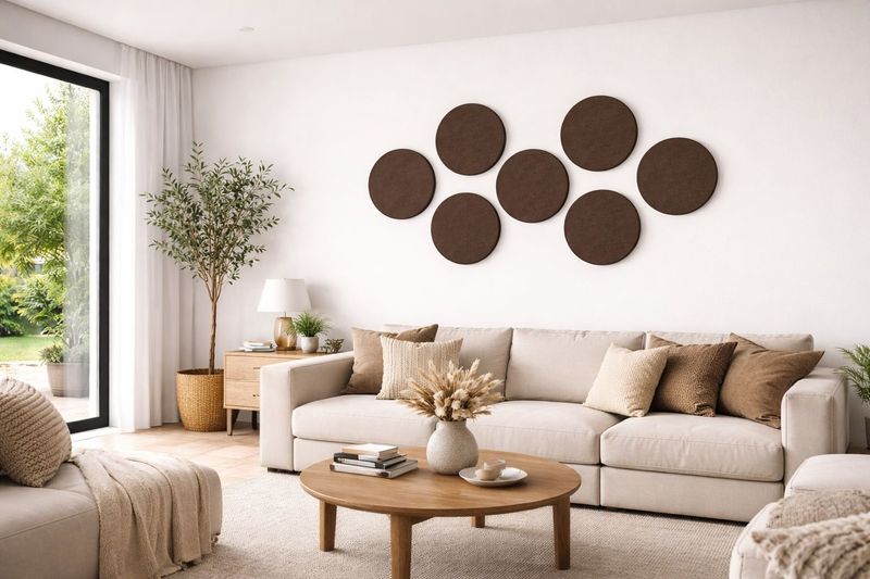 AURA ORBIS SMALL - polyesterpaneler til væg