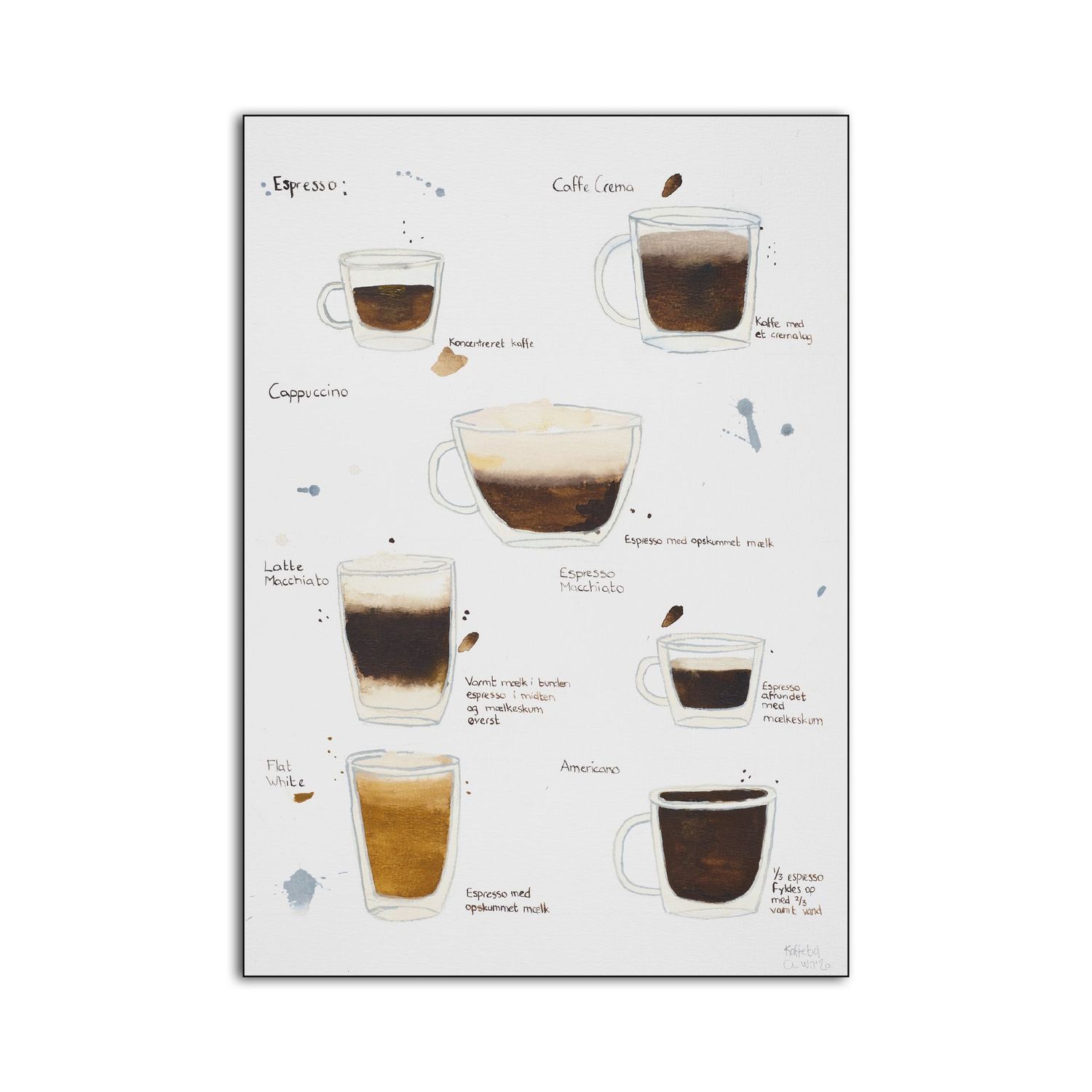ARTHENTIC Akustikbillede - Kaffe | by LEOMIN