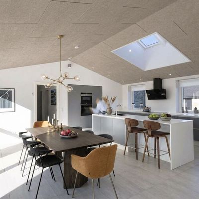 AURA Multis Akustikplader 60 x 60 x 2 cm - 12 stk. - Beige