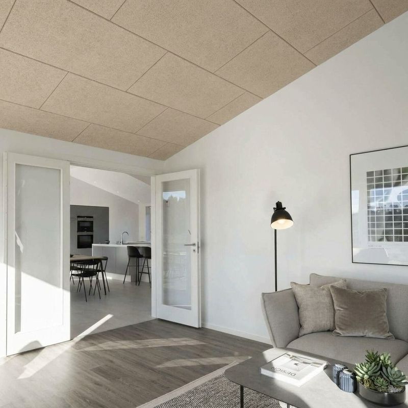 AURA Multis Akustikplader 120 x 120 x 2 cm - 4 stk. - Beige AURA Multis Akustikplader 120 x 120 x 2 cm - 4 stk. - Beige