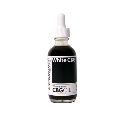 Whole Flower CBG Oil: White CBG