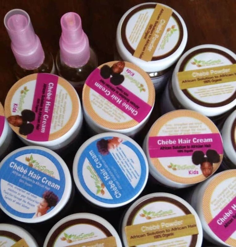 Distributor Pack- Mixed product chebe powder 30g x 25, cream 60ml x 25, oil 30ml x 25