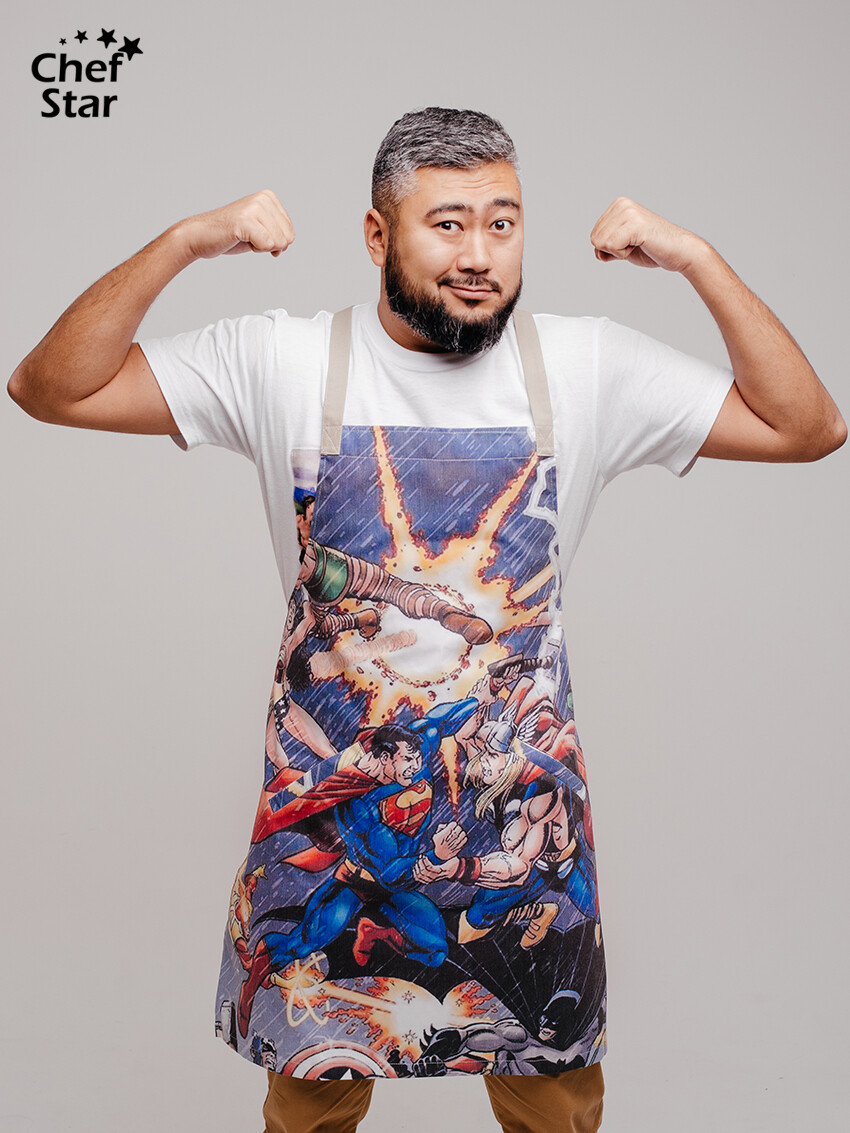 Фартук Superheros (Супергерои), Chef Star