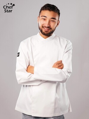 Teriyaki Chef Jacket. white