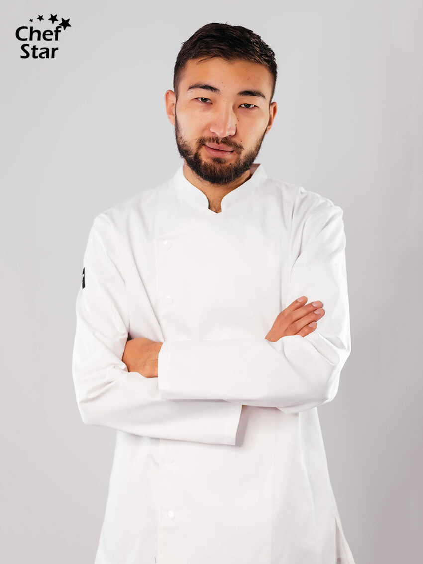 Сurry​ Chef Jacket, White, Chef Star