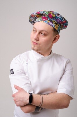 Берет Chef Star Punch Hat
