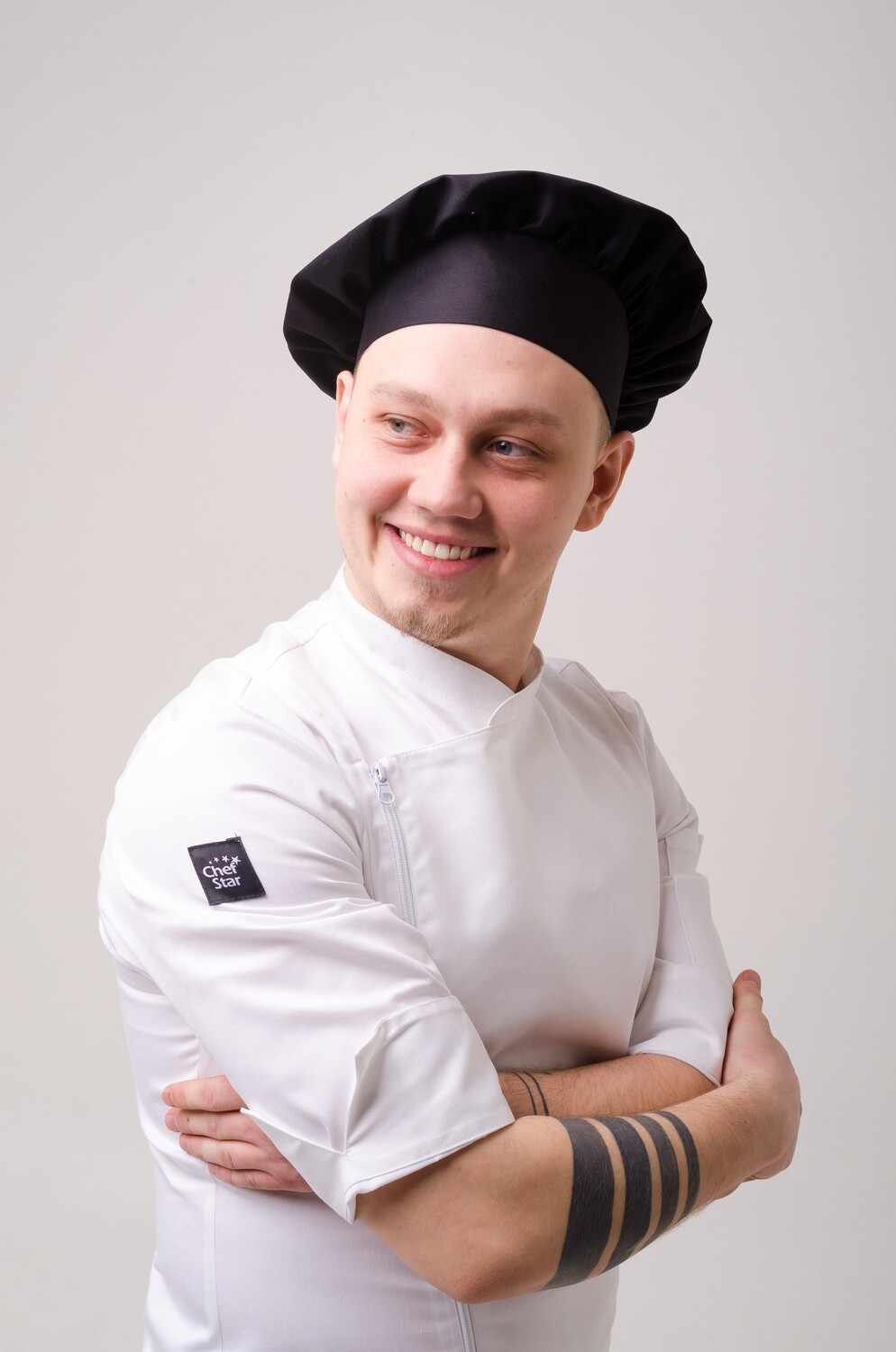 Поварской колпак Chef Star Classic Hat, черный
