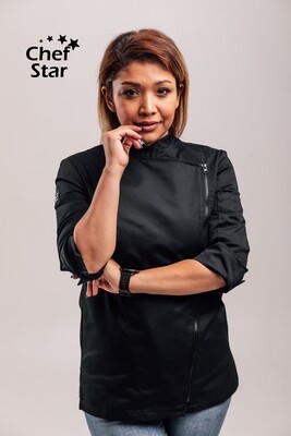 Chef Star Wasabi Jacket for women, black, NEO MOOD collection