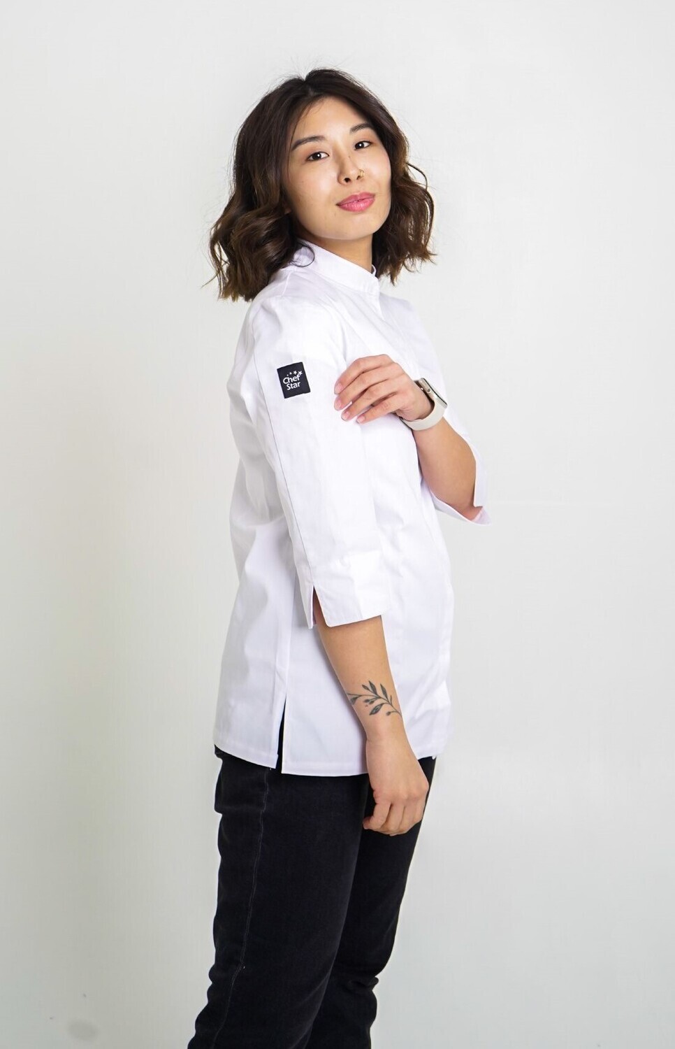 Tokyo Chef Jacket, white