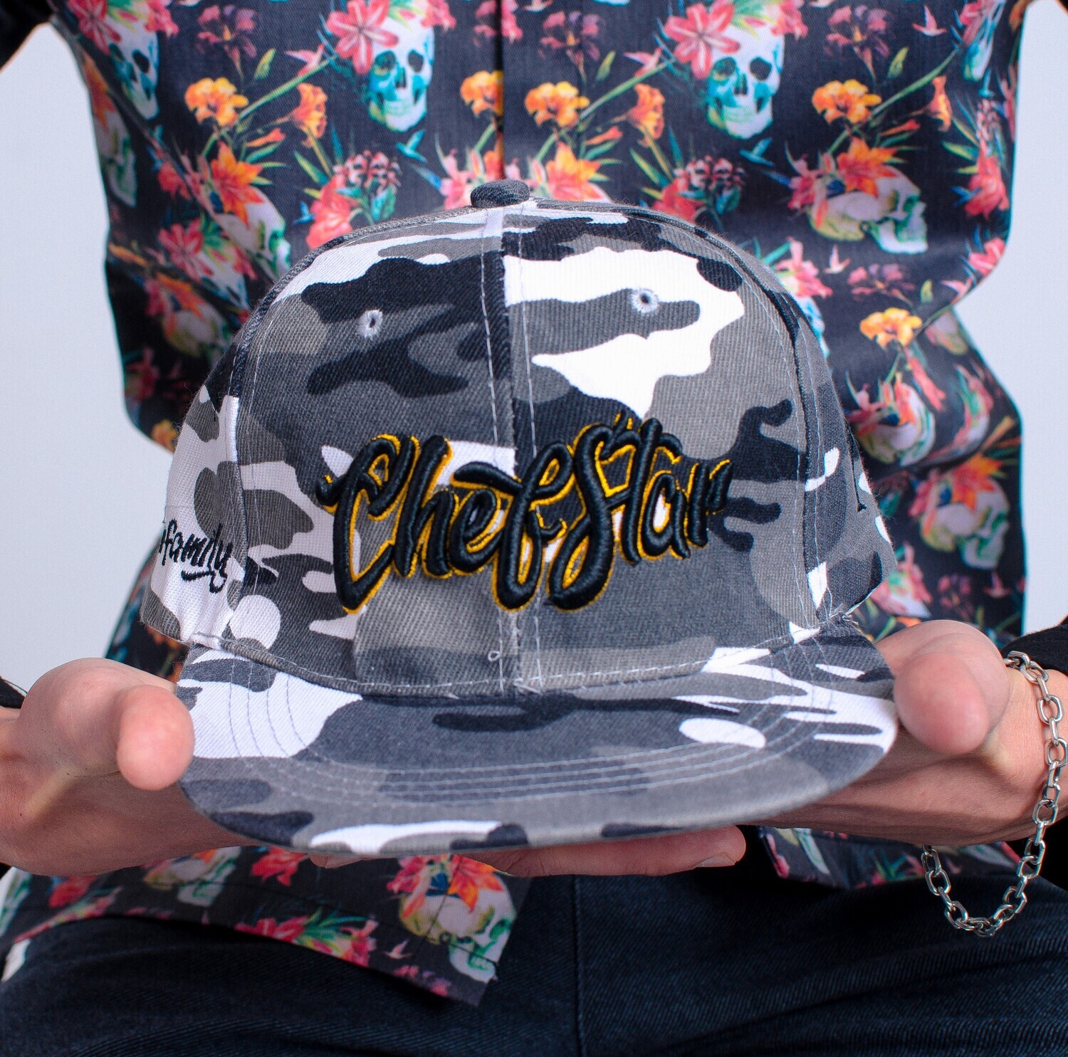 Снэпбэк (Snapback), Chefstarfamily White Camouflage