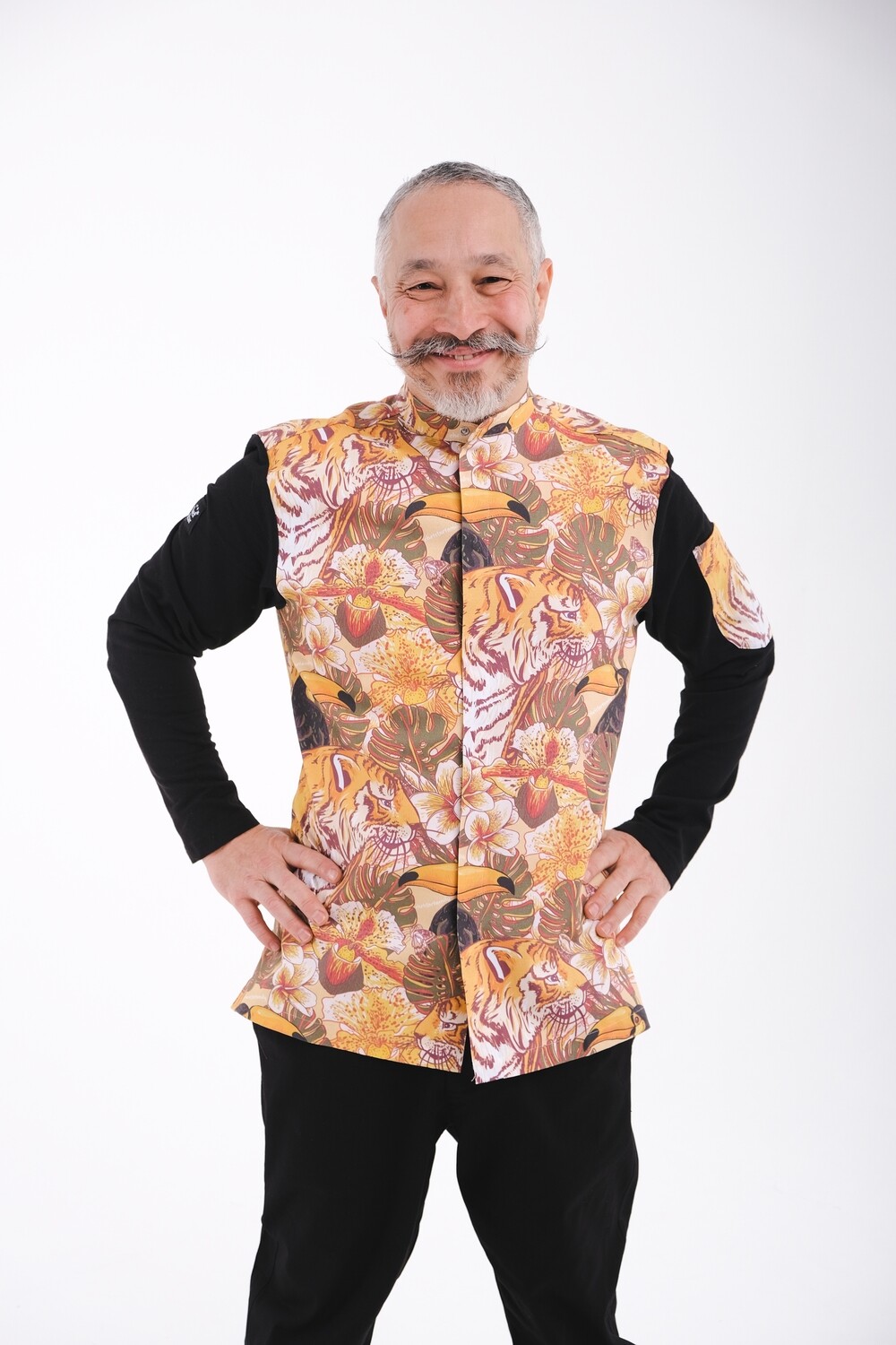 Chef Jacket Kyoto Tiger Jacket, Organic collection 