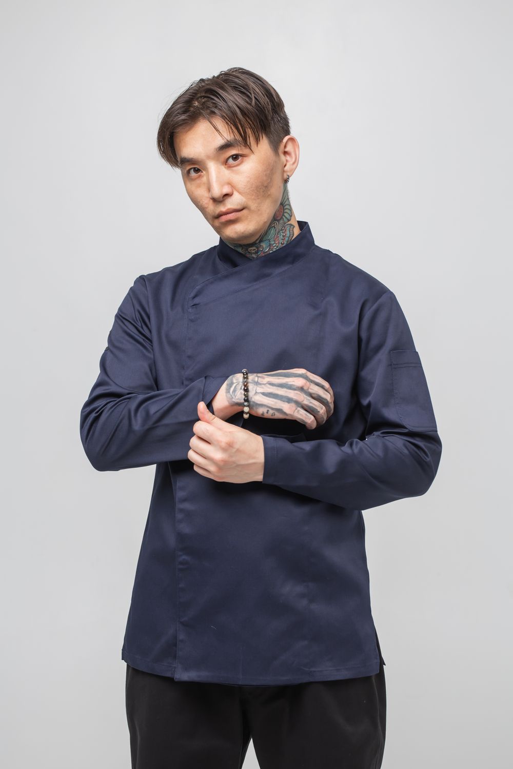 Teriyaki Chef Jacket, Navy Blue