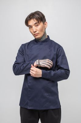 Teriyaki Chef Jacket, Navy Blue