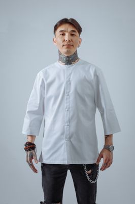 Shiro Jacket, White, Basic Collection Chef Star