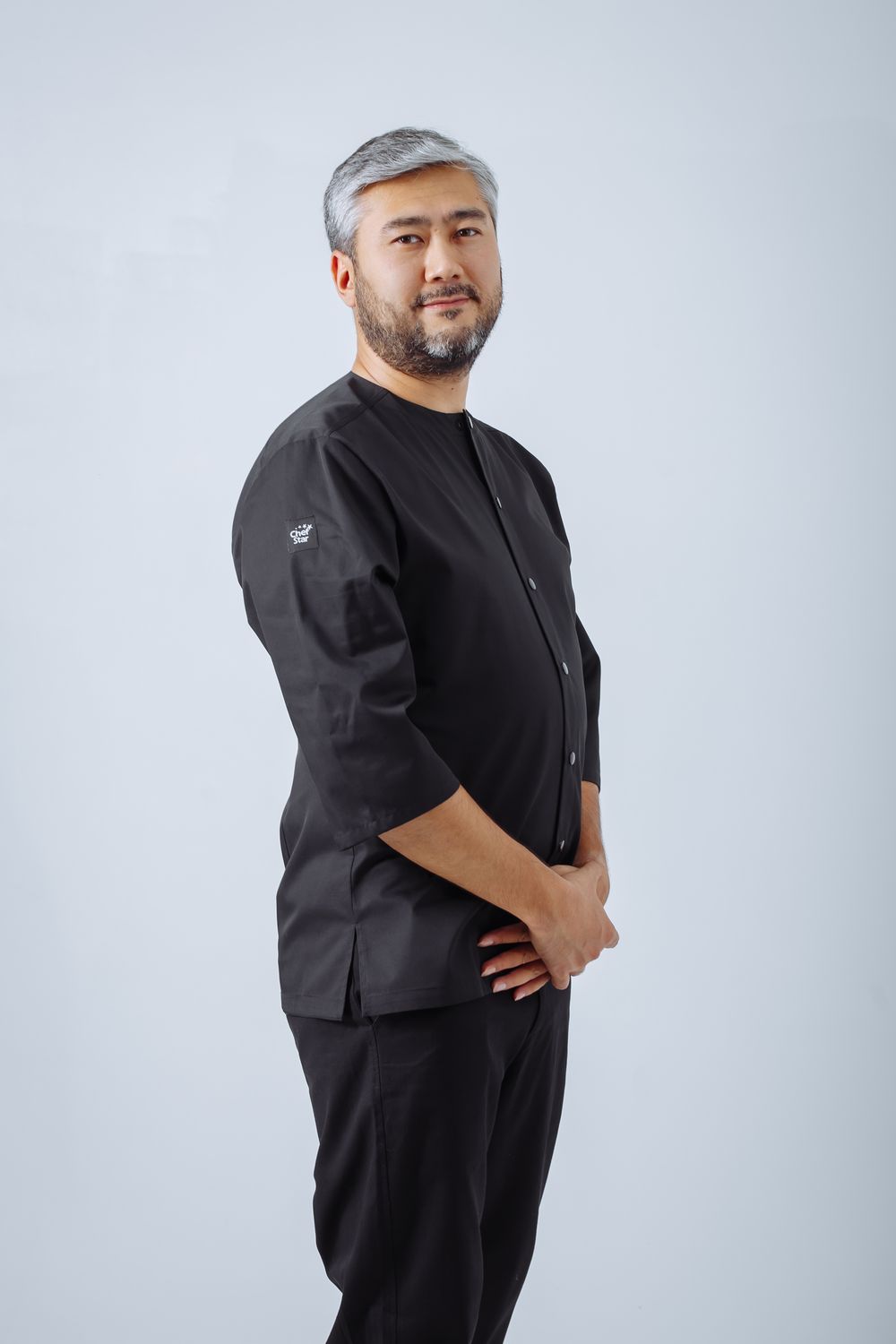 Shiro Jacket, Black, Basic Collection Chef Star