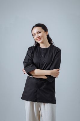 Shiro W Jacket, Black, Basic Collection Chef Star