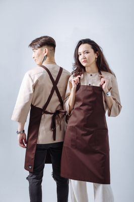 Фартук Basic X, Choco, Basic Collection Chef Star