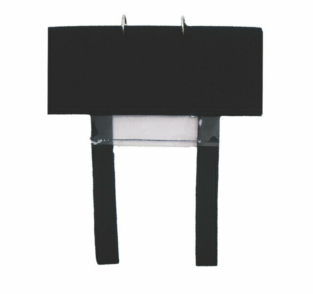 black velcro sensitive literacy strip with pages