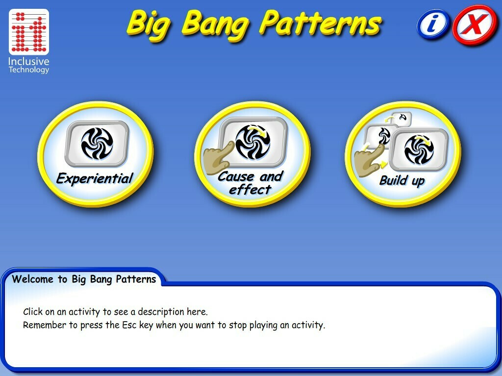 Big Bang Patterns