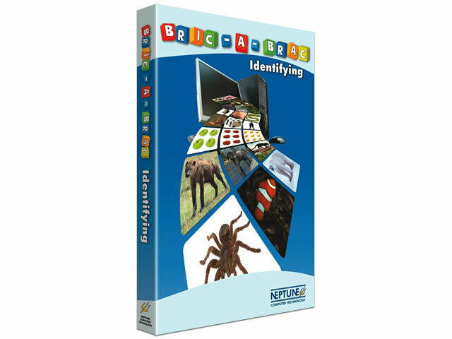 Image of CD case of the bric-a-brac identifying software title