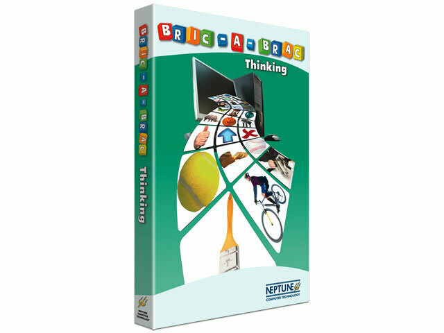 Image showing the CD cover of the bric-a-brac thinking software 