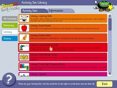 ChooseIt! Ready Mades Literacy - Initial Blends Sounds