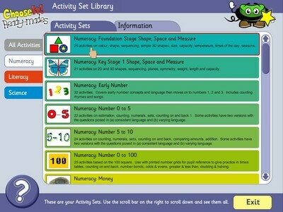 ChooseIt! Ready Mades Numeracy - Foundation Shape, Space &amp; Measure