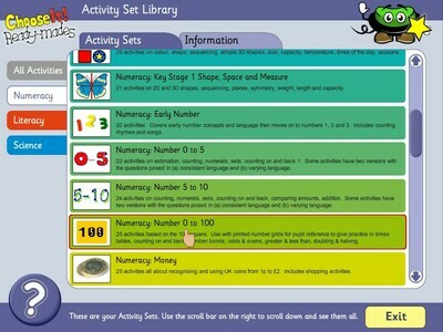 ChooseIt! Ready Mades Numeracy - Number 0-100