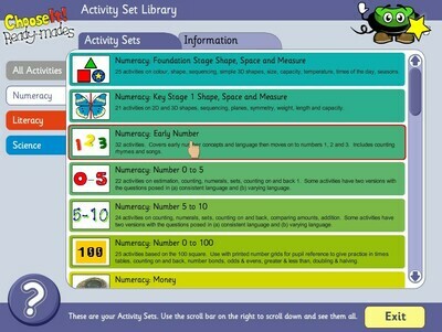 ChooseIt! Ready Mades Numeracy - Early Number