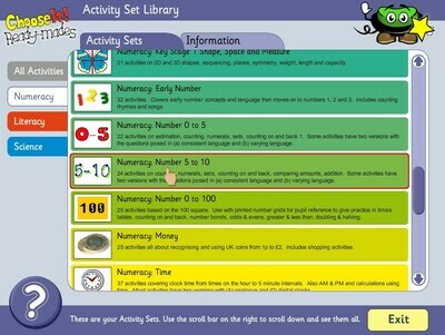 ChooseIt! Ready Mades Numeracy - Number 5-10