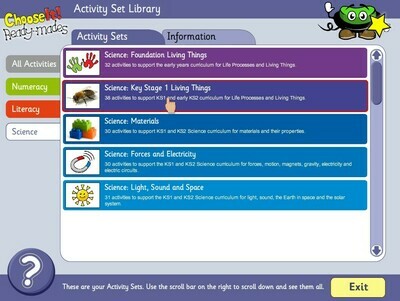 ChooseIt! Ready Mades Science - Living Things (Key Stage 1)