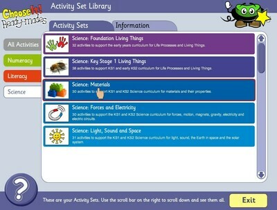 ChooseIt! Ready Mades Science - Materials