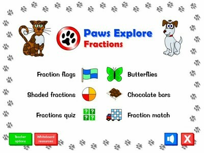Paws Explores Fractions